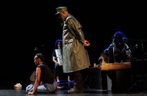 photo scène pièce L'enfant soldat née musique