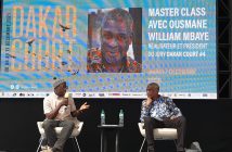 La masterclass de William Ousmane Mbaye à Dakar court 2021