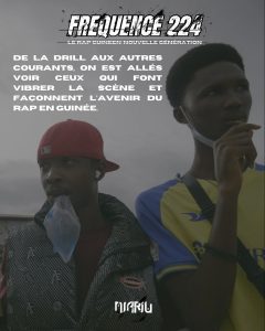 Fréquences nouvelle vague guinéen