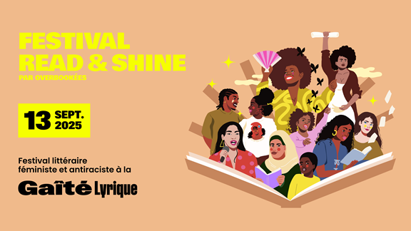 Read Shine, festival littéraire féministe antiraciste revient pour édition.