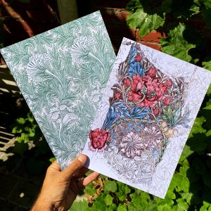 Motifs et dessins d'inspiration William Morris